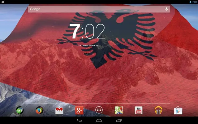 Albania Flag android App screenshot 1