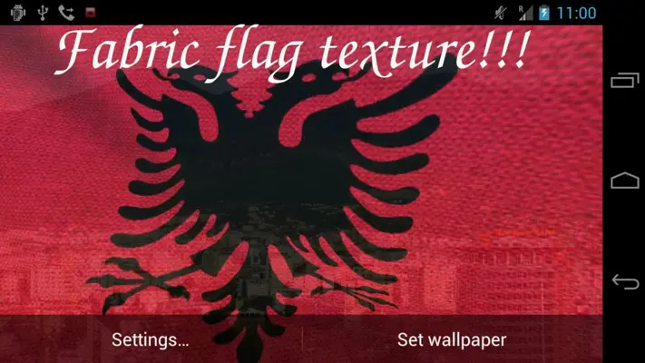 Albania Flag android App screenshot 3